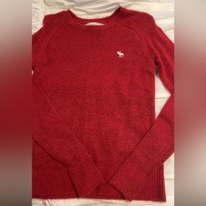 Abercrombie & Fitch Red Sweater